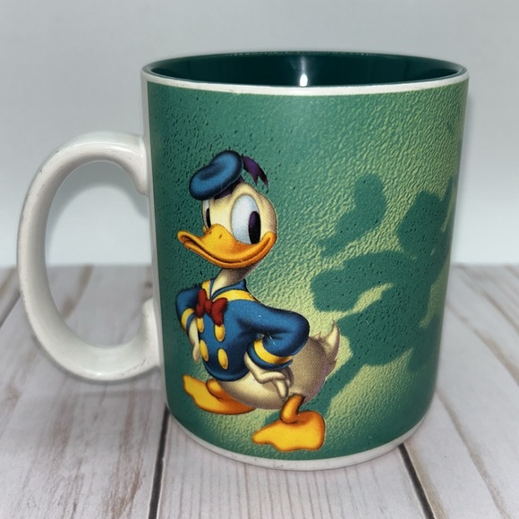 Disney Donald and Goofy Shadow Vintage Coffee Mug - Picture 3 of 8